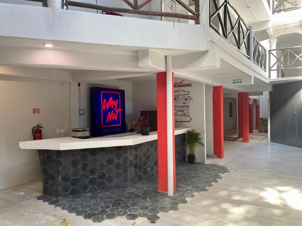 Why Not Rooftop Party Hostel Playa del Carmen Exterior photo